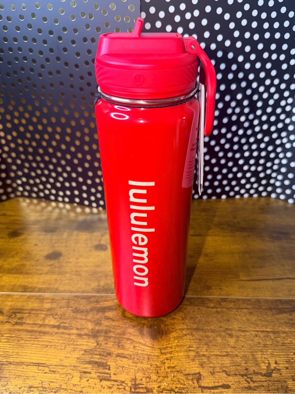 Back to Life Sport Bottle 24oz Straw Lid in Oxford Red/Light Ivory